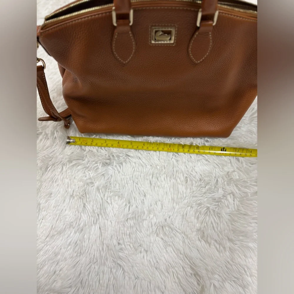 Dooney & Bourke Tan Leather Satchel